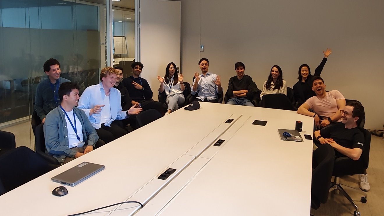 Team training at Rabobank